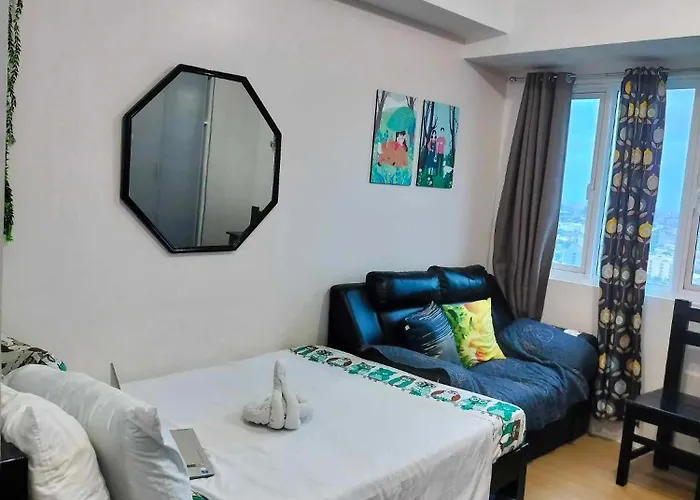 27th Floor Cozy Unit With View In Mplace Manila